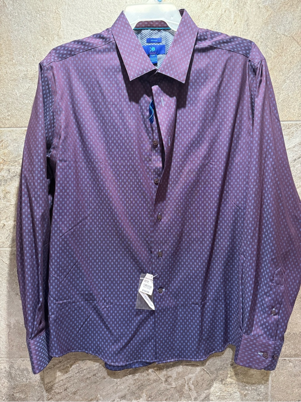 Egara Purple Long Sleeve Dress Shirt Men’s Wearhouse